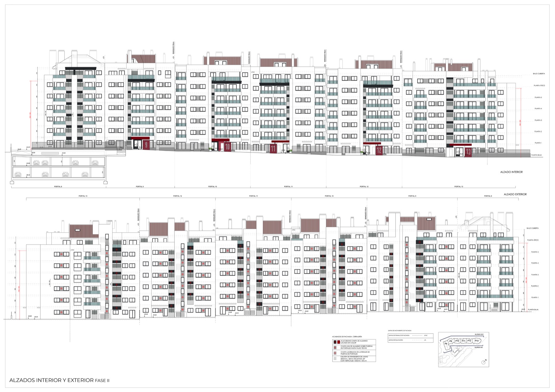 Plano de «RIVAS FASES I+II+III», vivienda colectiva libre en MADRID