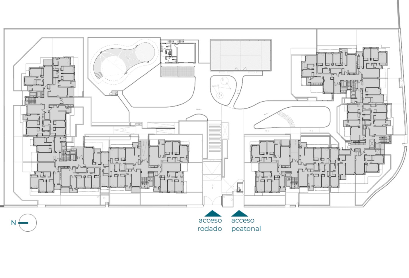 Esquema de «NAVALCARNERO», vivienda colectiva libre en NAVALCARNERO