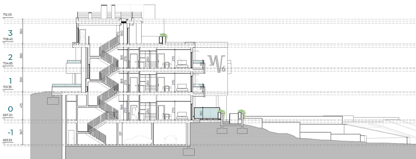 Esquema de «VEREDA NORTE SENIOR LIVING», dotacional en MADRID